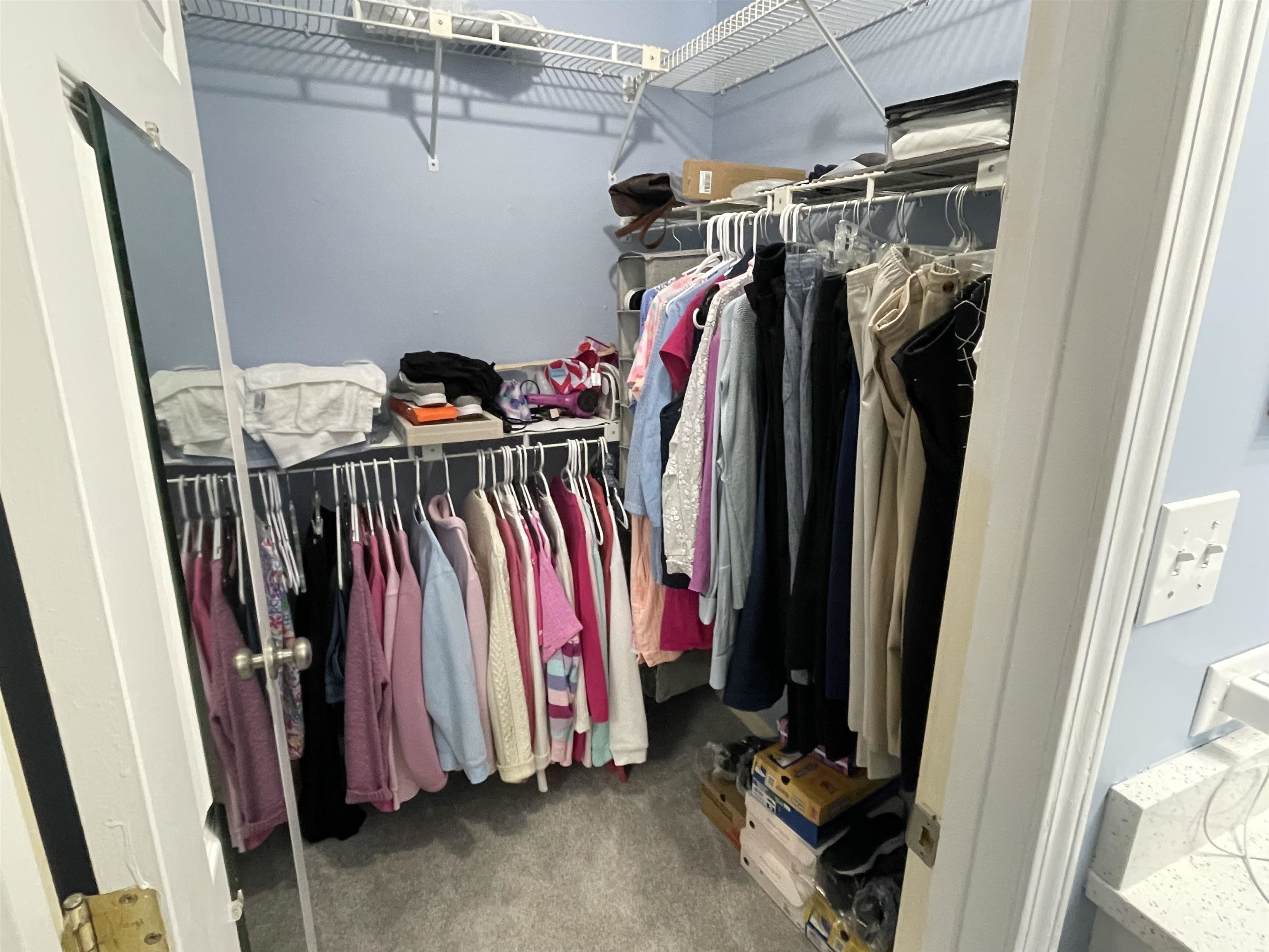 505 Night Heron Court Murrells Inlet, SC 29576 - Photo 16 of 27 Walk in closet featuring dark carpet