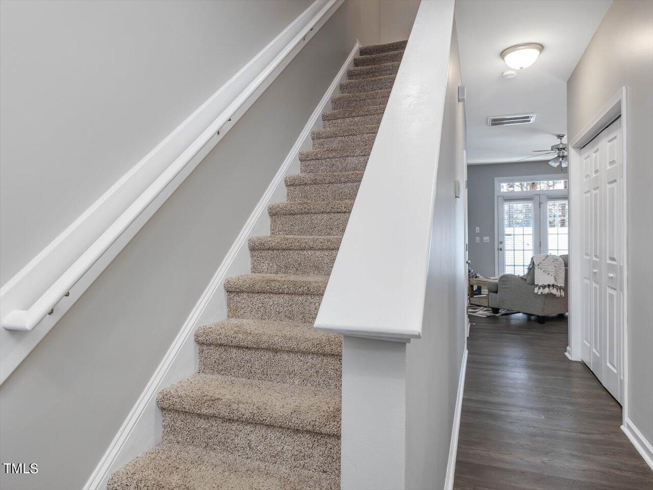 8329 Martello Lane Raleigh, NC 27613 - Photo 34 of 54 34-Staircase