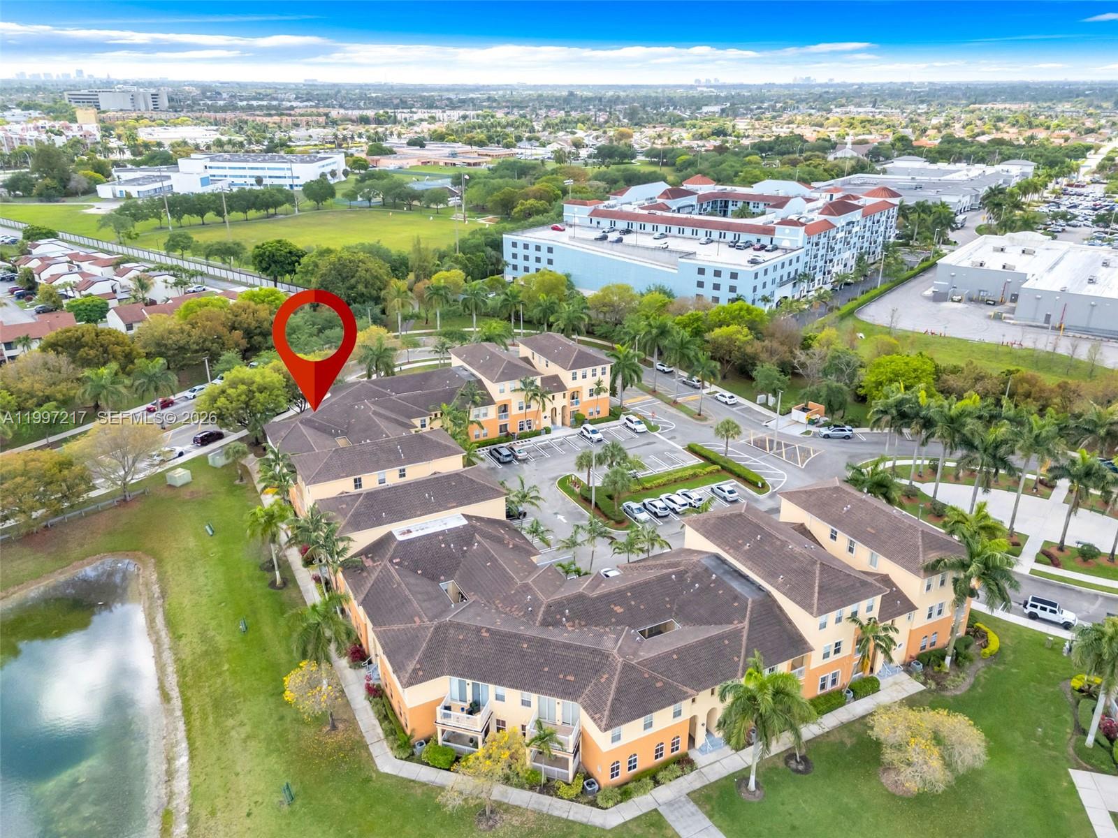 10012 Northwest 7th Street, Unit 206 Miami, FL 33172 - Photo 35 of 35 a view of a city