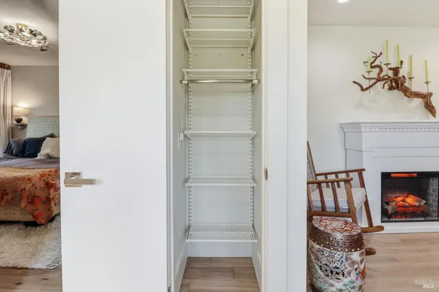 a view of front door with a door