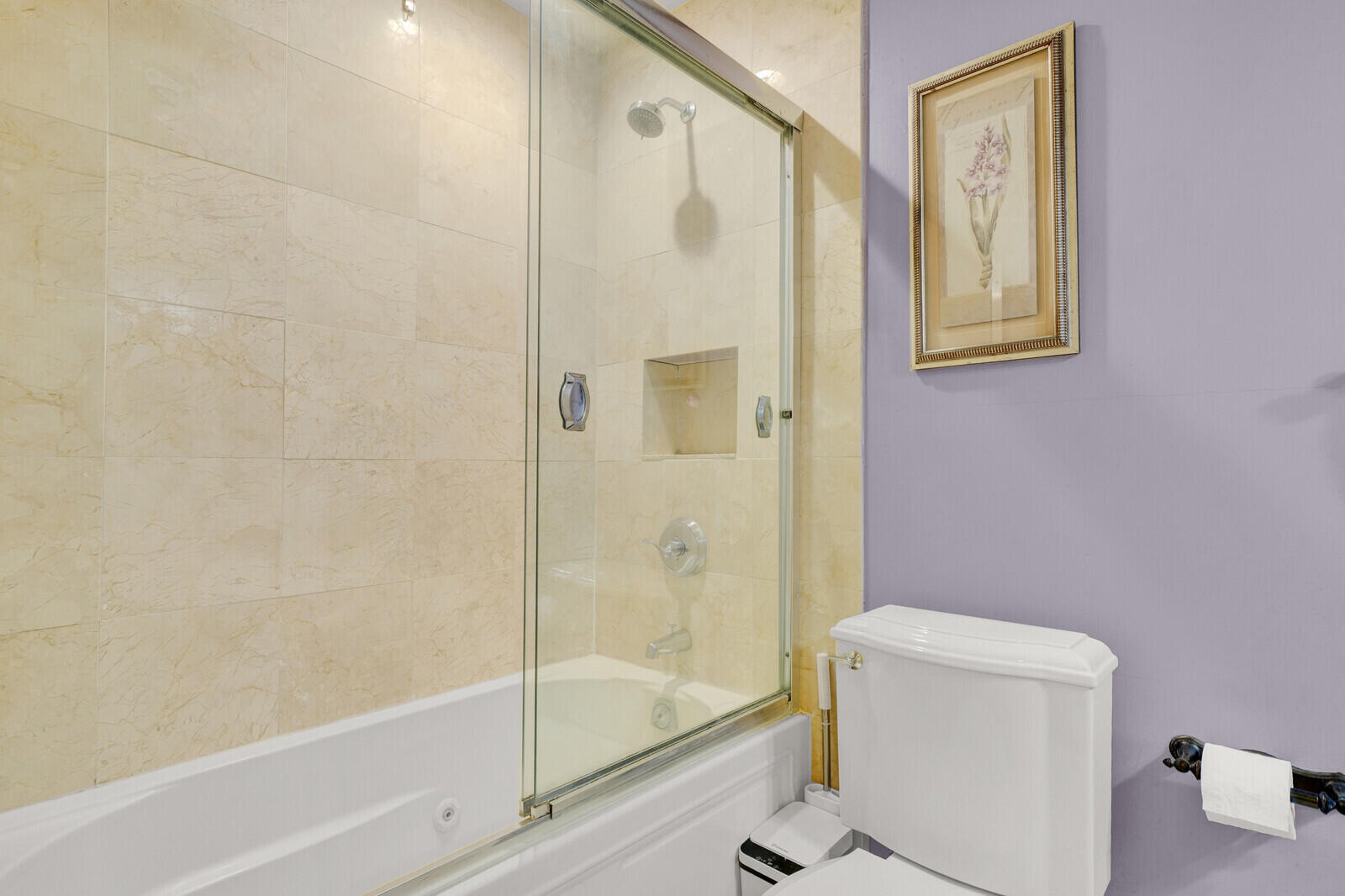 10406 Sleepy Brook Way Boca Raton, FL 33428 - Photo 23 of 36 a bathroom with a bathtub and a shower
