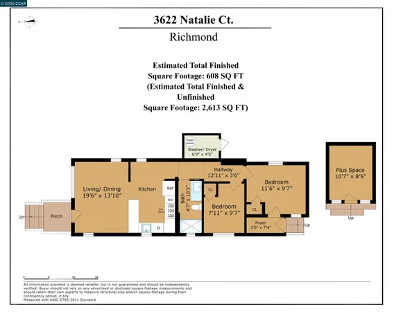 $469,000 | 3622 Natalie Court, Richmond, CA 94805