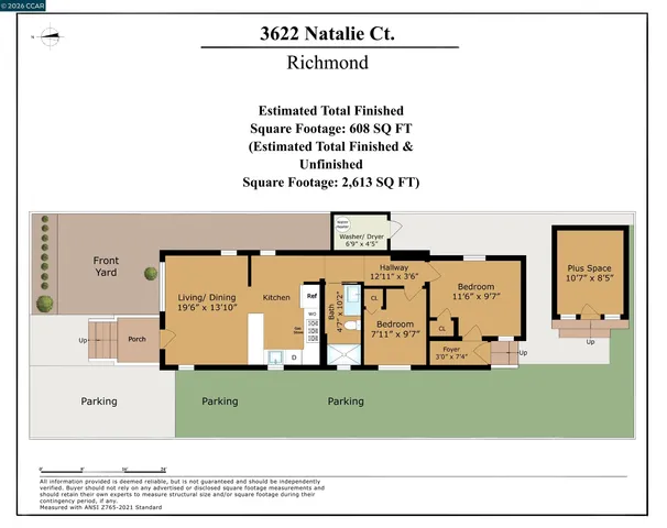 $479,000 | 3622 Natalie Court, Richmond, CA 94805