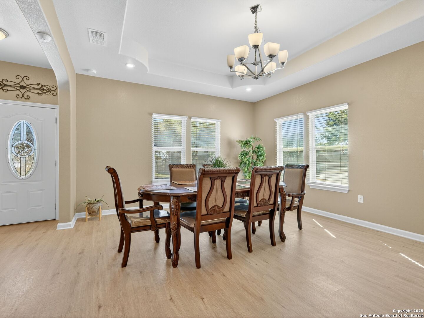 605 Meadow Gate Converse, TX 78109 - Photo 15 of 27 a view of a dining room with furniture window and outside view