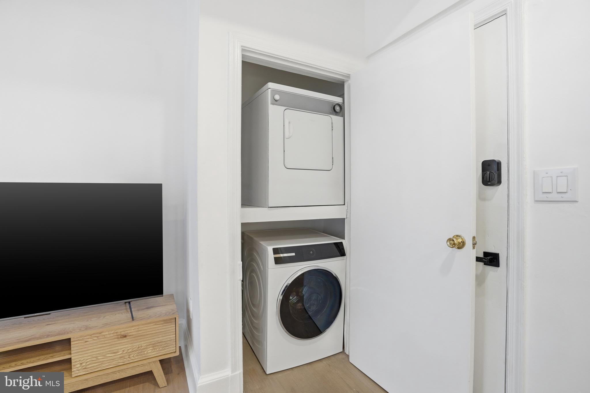 313 C Street Southeast Washington, DC 20003 - Photo 41 of 47 a utility room with dryer and washer
