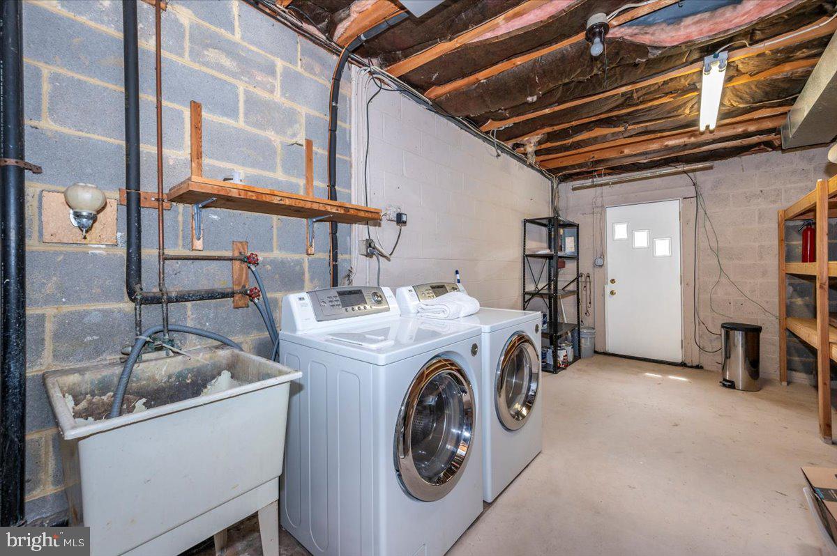 17125 Hoskinson Road Poolesville, MD 20837 - Photo 43 of 60 Huge Laundry/Storage Area with Separate Entrance
