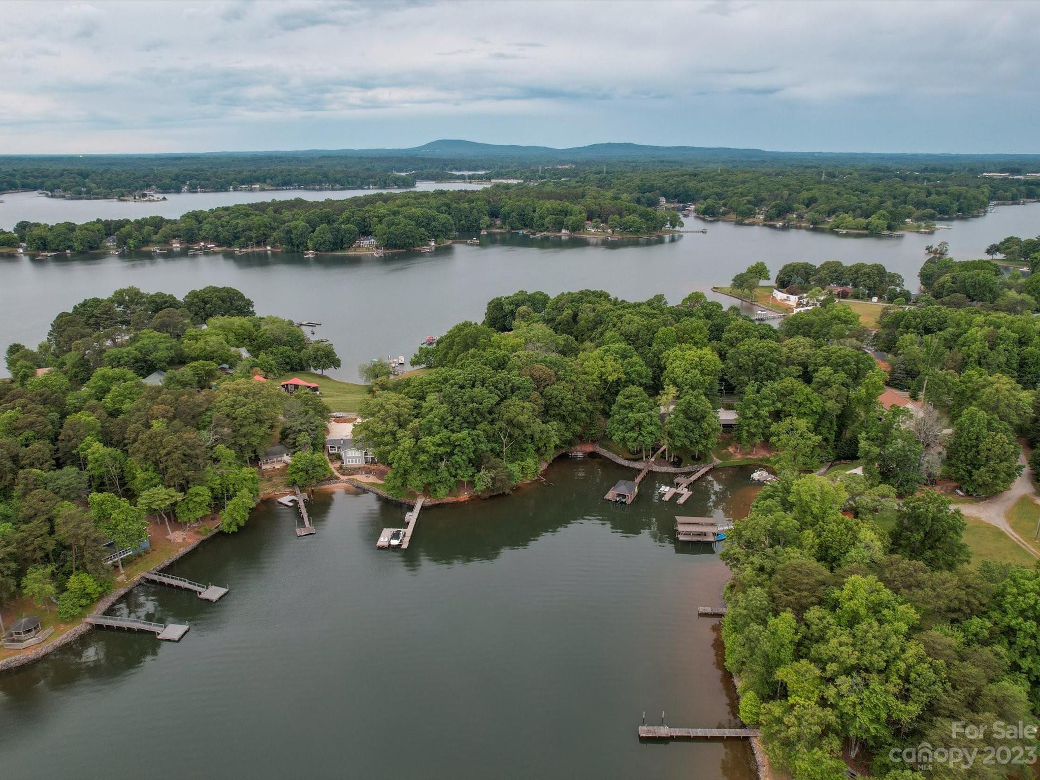 4614 Kiser Island Road Terrell, NC 28682 - Photo 7 of 28 an aerial view of a houses with outdoor space and lake view