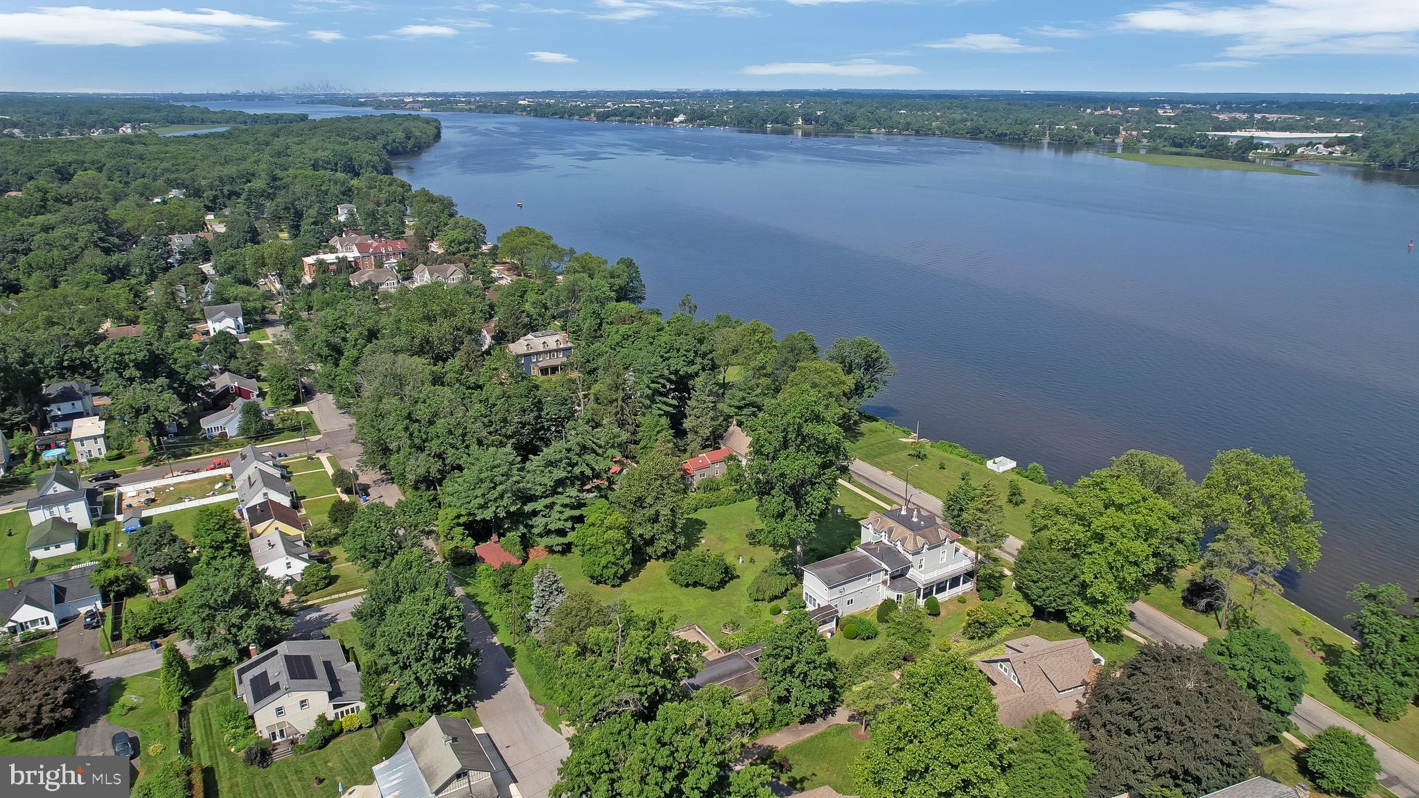0 Delaware Avenue Delanco, NJ 08075 - Photo 20 of 39 an aerial view of a houses with a lake view