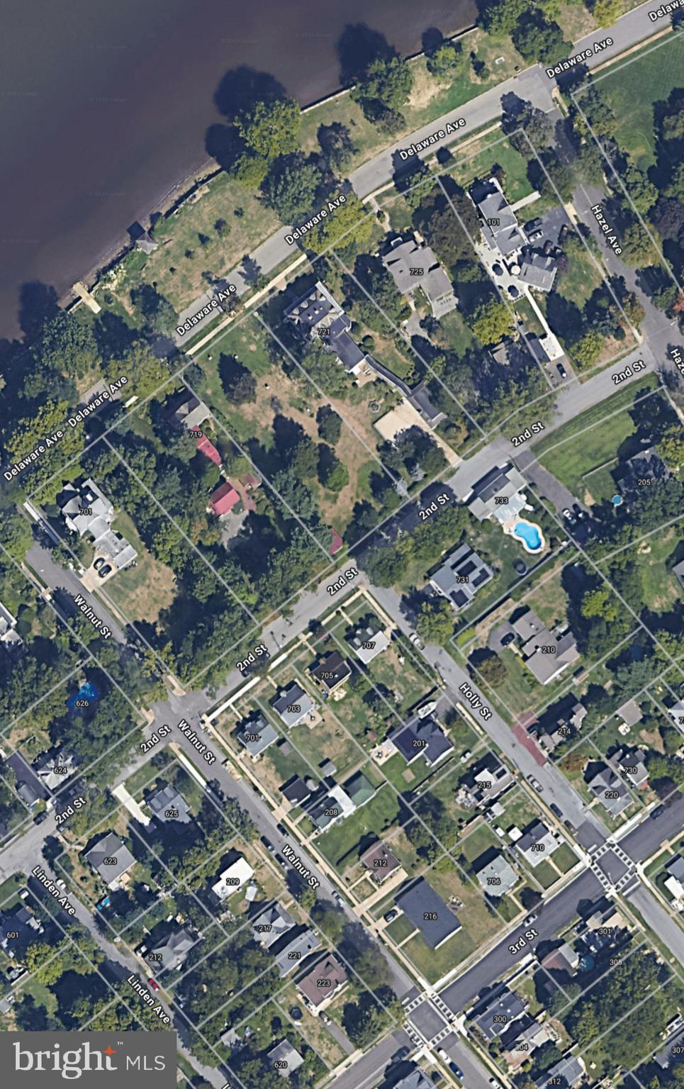 0 Delaware Avenue Delanco, NJ 08075 - Photo 10 of 39 an aerial view of residential houses with outdoor space