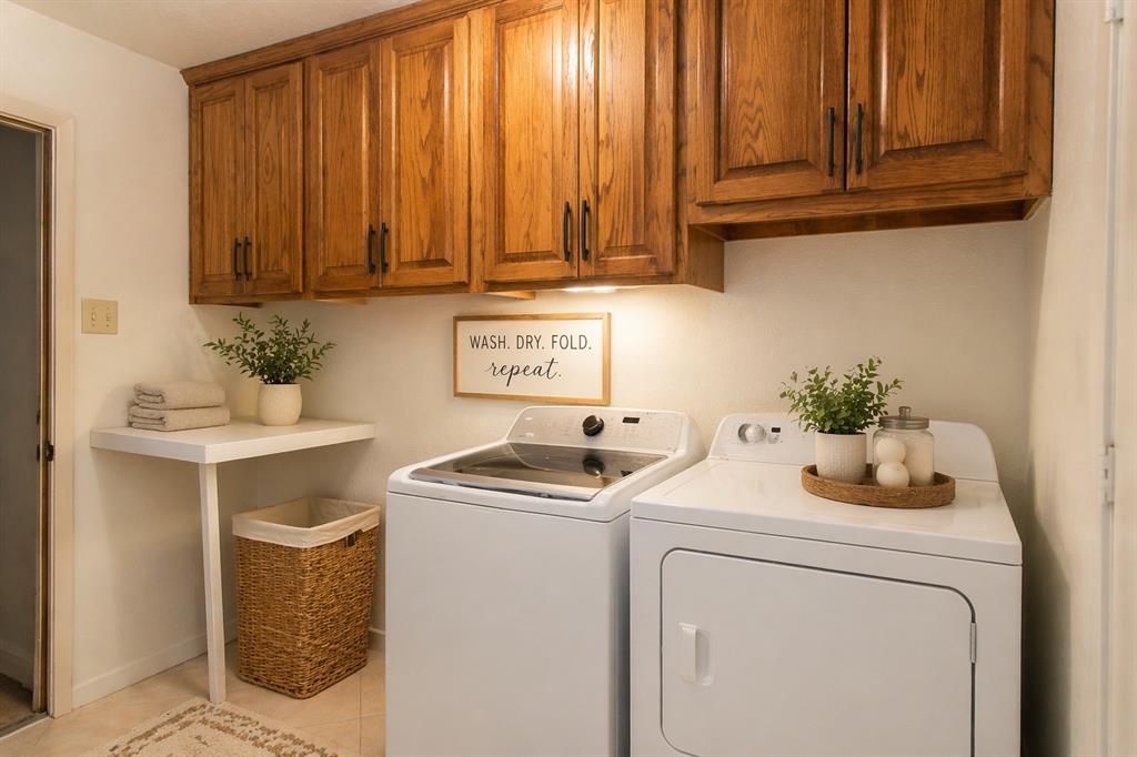 2405 Springpark Way Richardson, TX 75082 - Photo 18 of 40 laundry room virtually staged