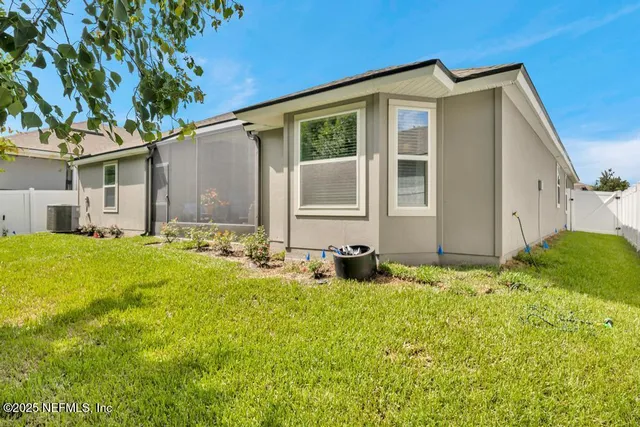 a front view of house with yard