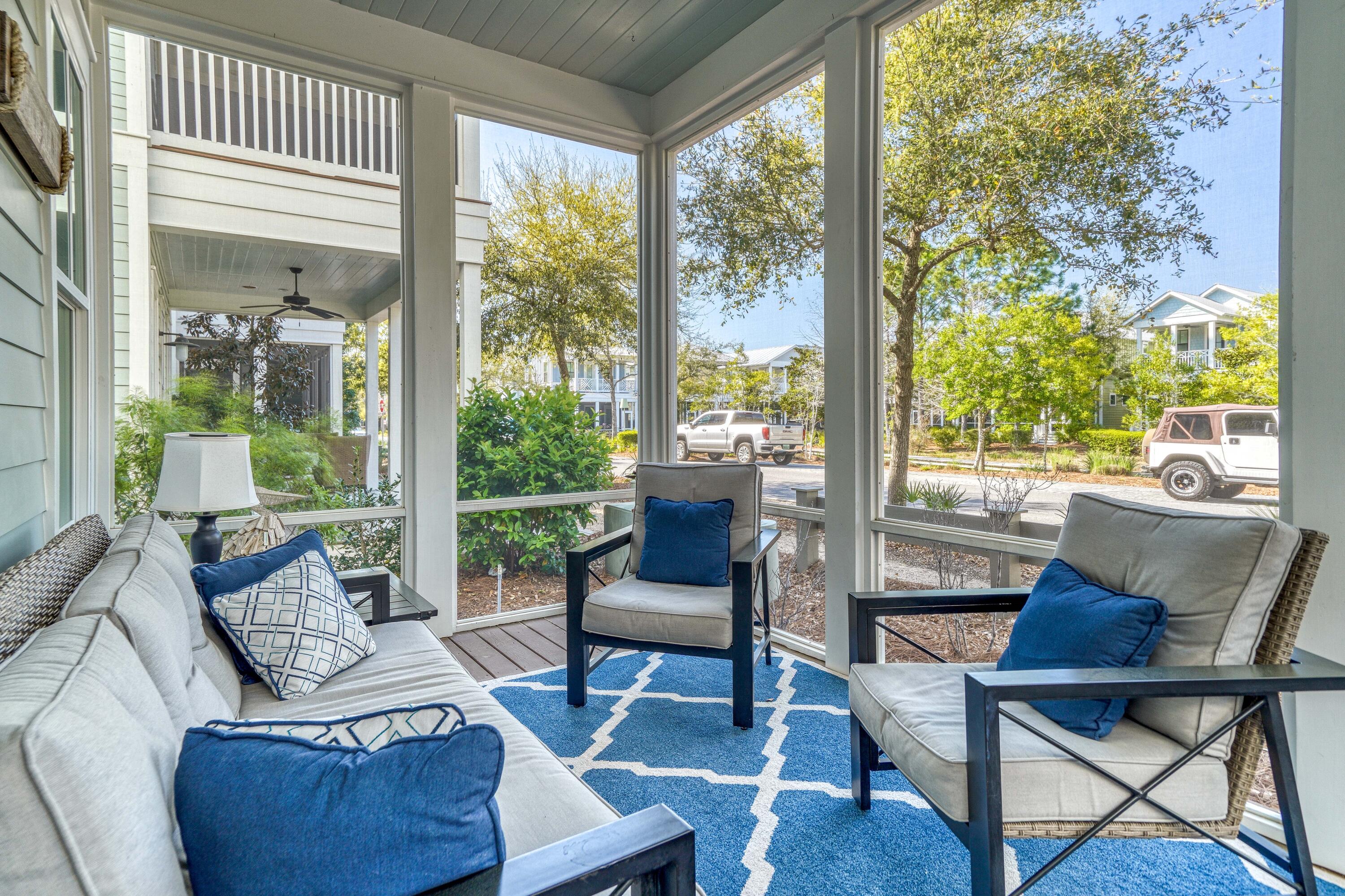 62 Royal Fern Way Santa Rosa Beach, FL 32459 - Photo 37 of 45 Screened In Porch