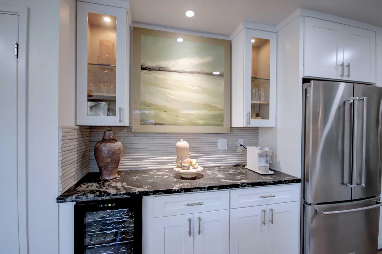 11418 Coloma Road Gold River, CA 95670 - Photo 19 of 40 a kitchen with granite countertop a sink stainless steel appliances and cabinets
