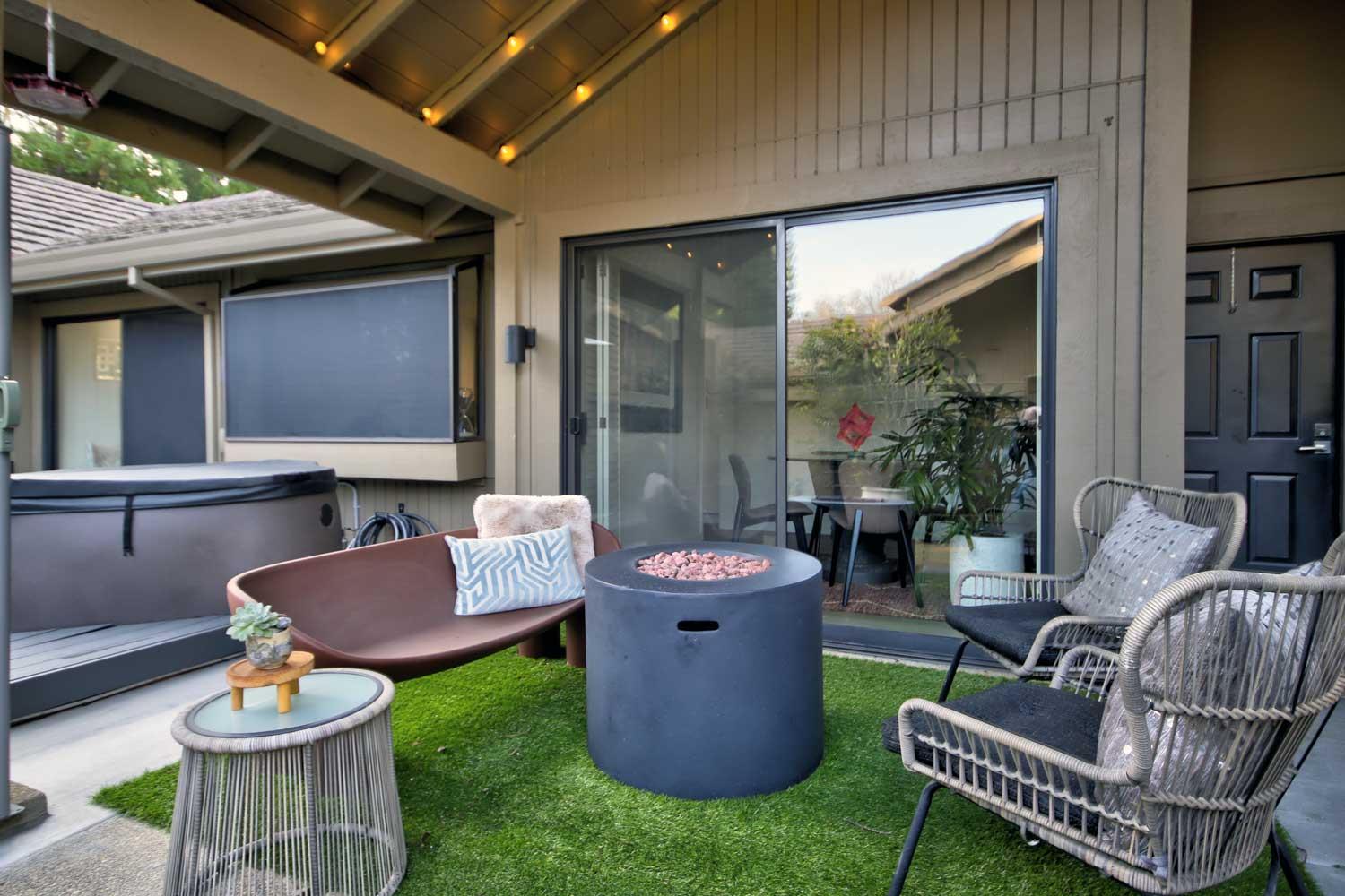 11418 Coloma Road Gold River, CA 95670 - Photo 6 of 40 a patio with a table and chairs