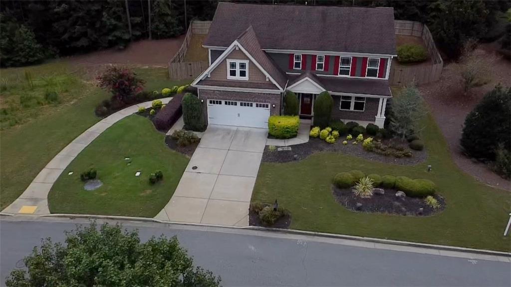 22 Watervine Court Dallas, GA 30132 - Photo 18 of 90 an aerial view of a house