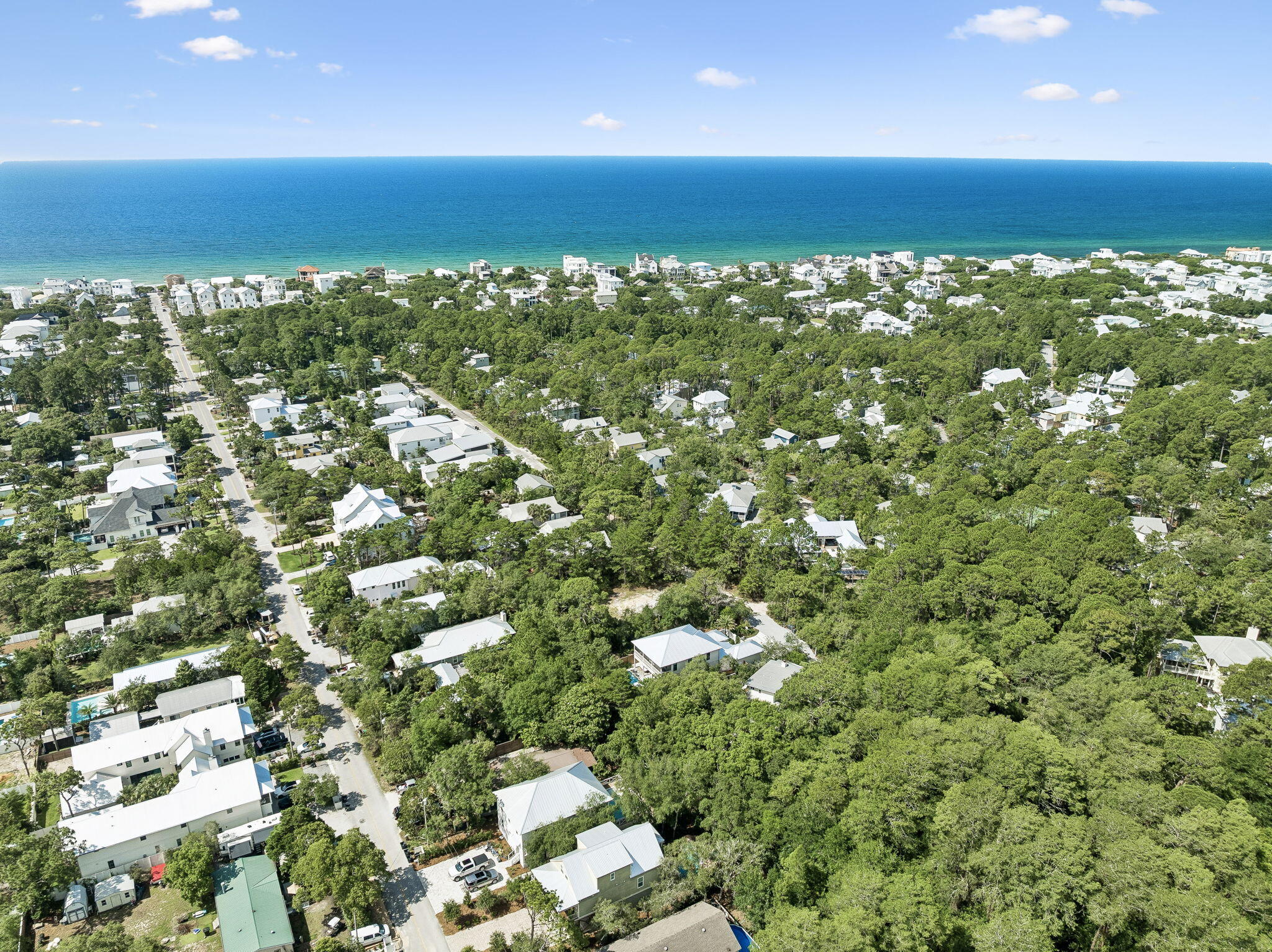 Tbd Barcelona Avenue Santa Rosa Beach, FL 32459 - Photo 21 of 27 an aerial view of residential houses with outdoor space and trees