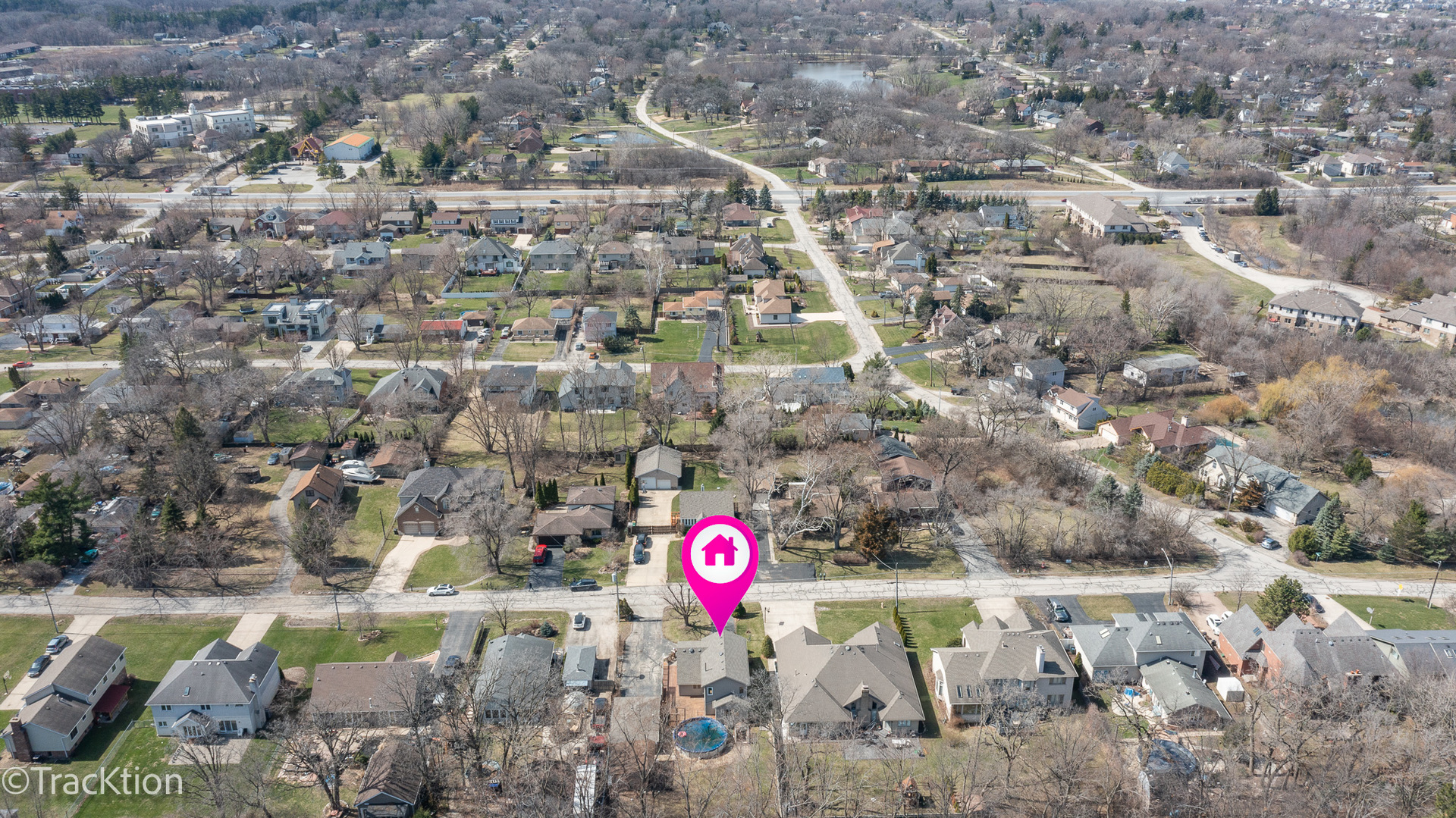 8829 Skyline Drive Burr Ridge, IL 60527 - Photo 32 of 32 a view of swimming pool with a yard