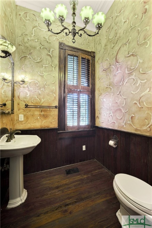 612 Barnard Street Savannah, GA 31401 - Photo 24 of 50 Half bath downstairs