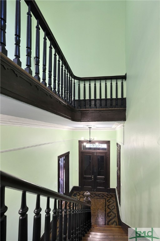612 Barnard Street Savannah, GA 31401 - Photo 31 of 50 View from the top of the staircase