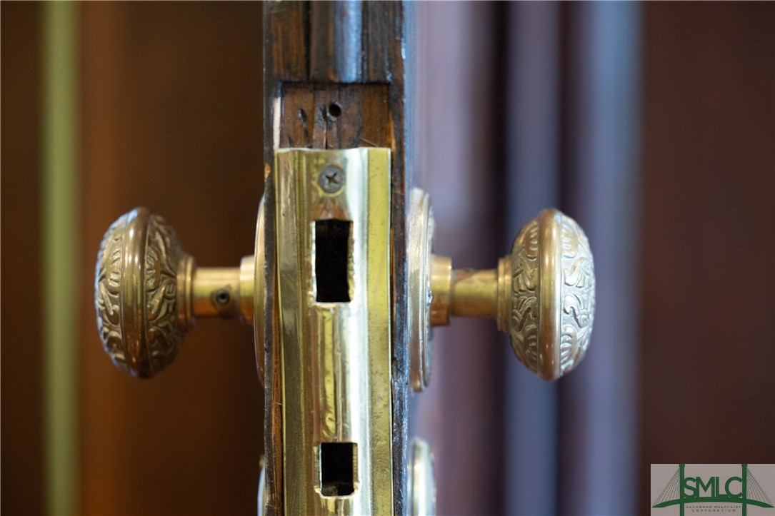 612 Barnard Street Savannah, GA 31401 - Photo 36 of 50 Vintage door hardware