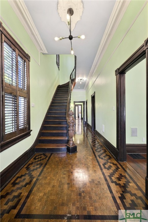 612 Barnard Street Savannah, GA 31401 - Photo 8 of 50 Geometric design flooring handcrafted of cherry and oak woods