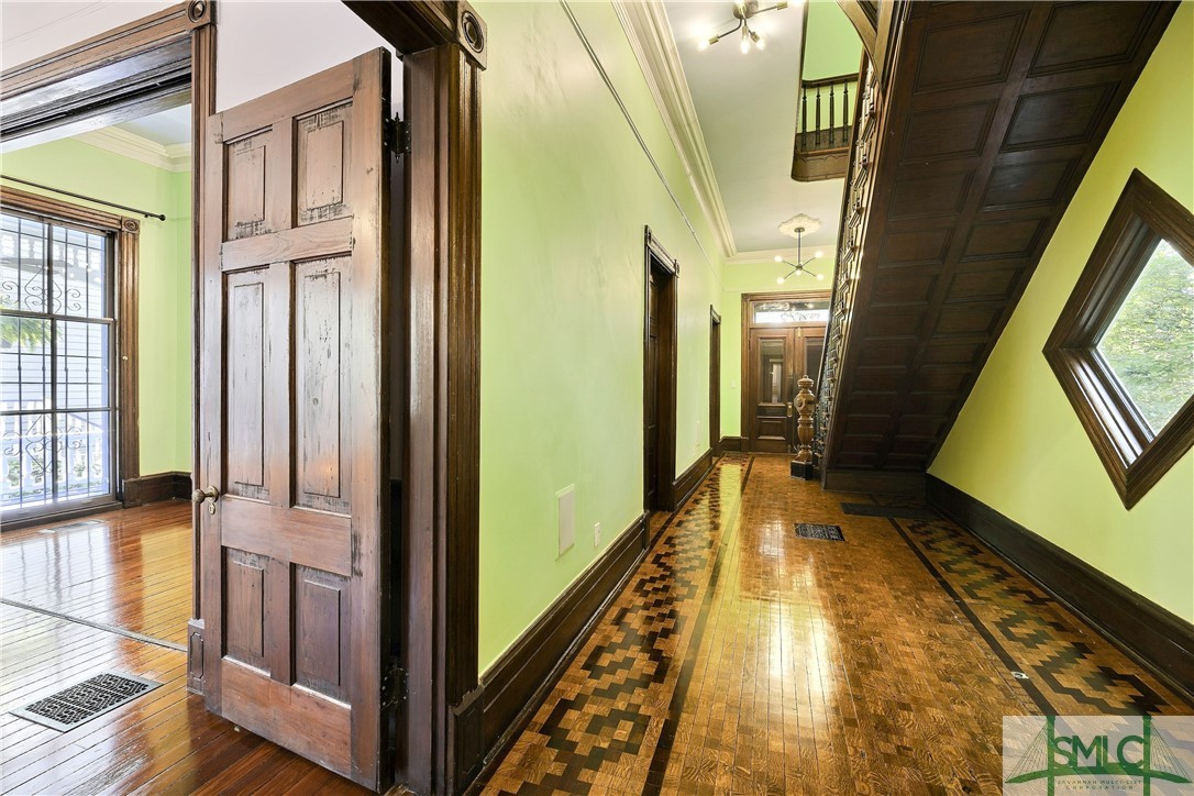 612 Barnard Street Savannah, GA 31401 - Photo 10 of 50 View down the hall towards the front door