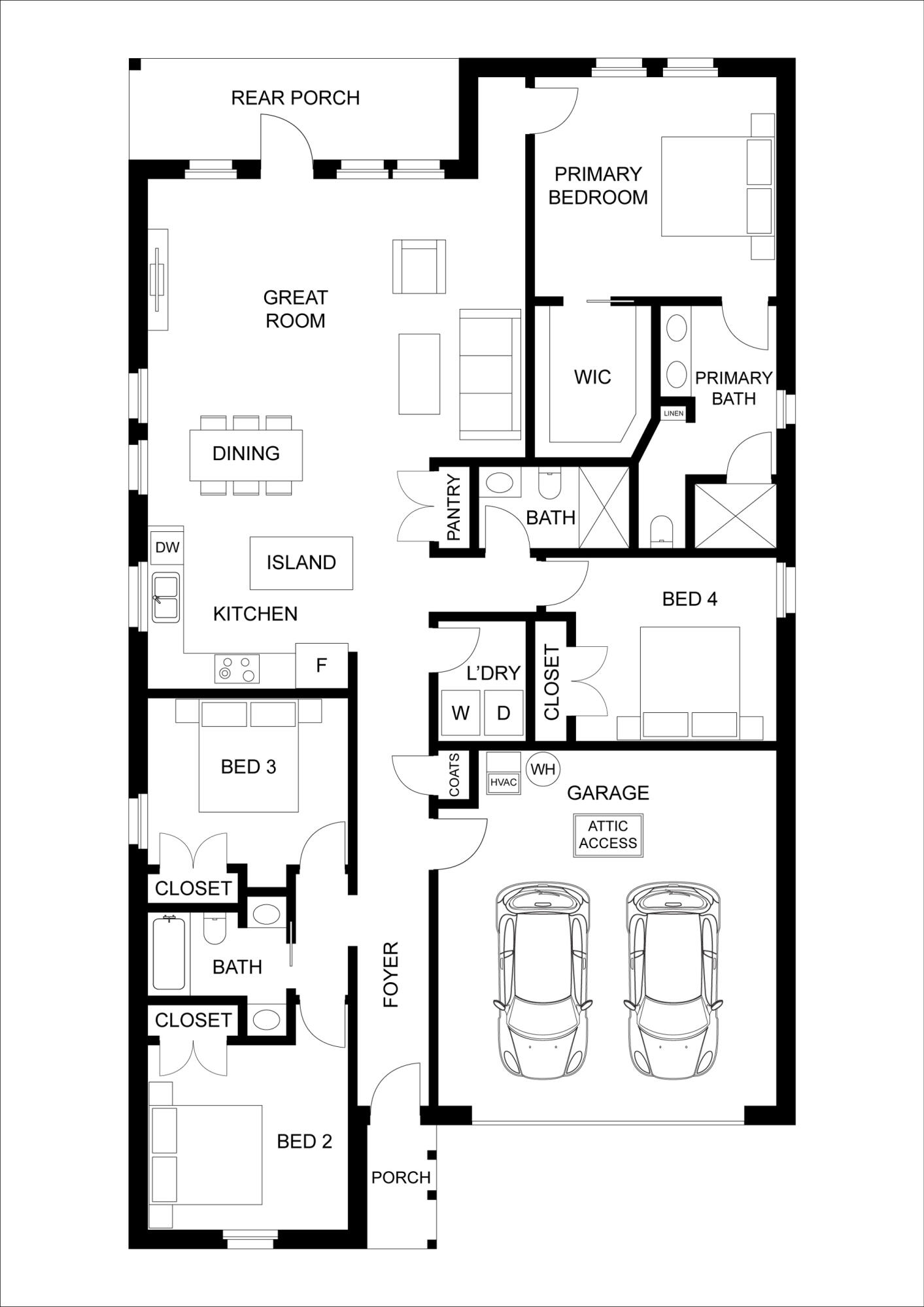 72 Riverwalk Circle Freeport, FL 32439 - Photo 34 of 34 a black and white photo of a picture of a rug