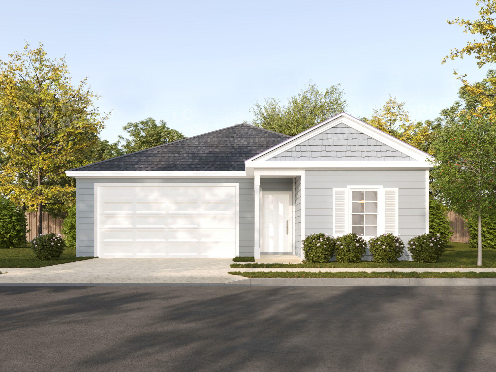 72 Riverwalk Circle Freeport, FL 32439 - Photo 32 of 34 a front view of a house with a yard and garage