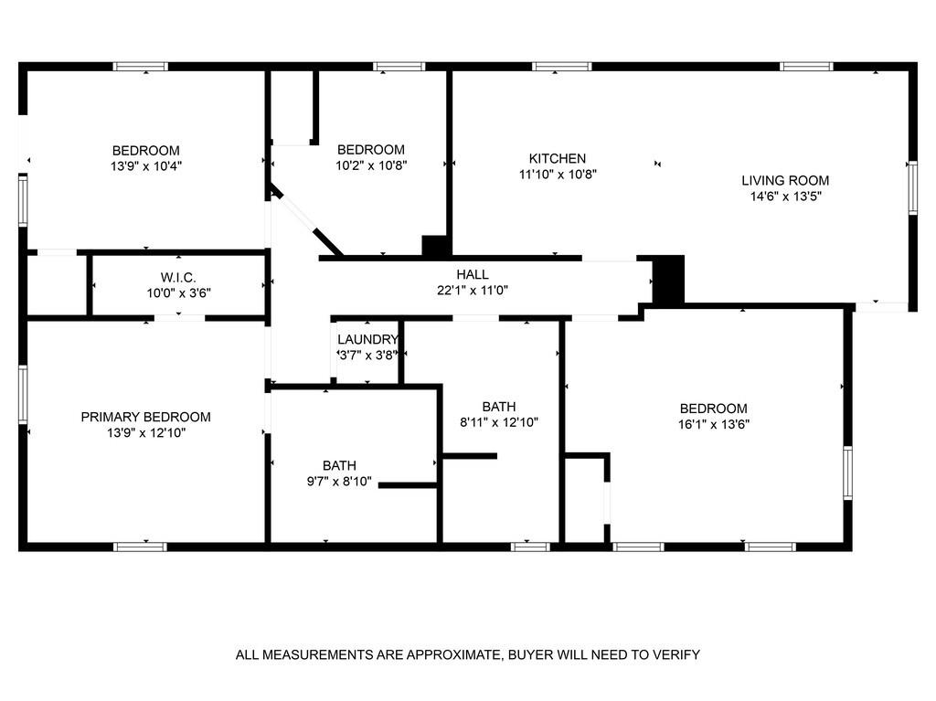 1713 Reuter Avenue Waco, TX 76708 - Photo 34 of 34 Room layout