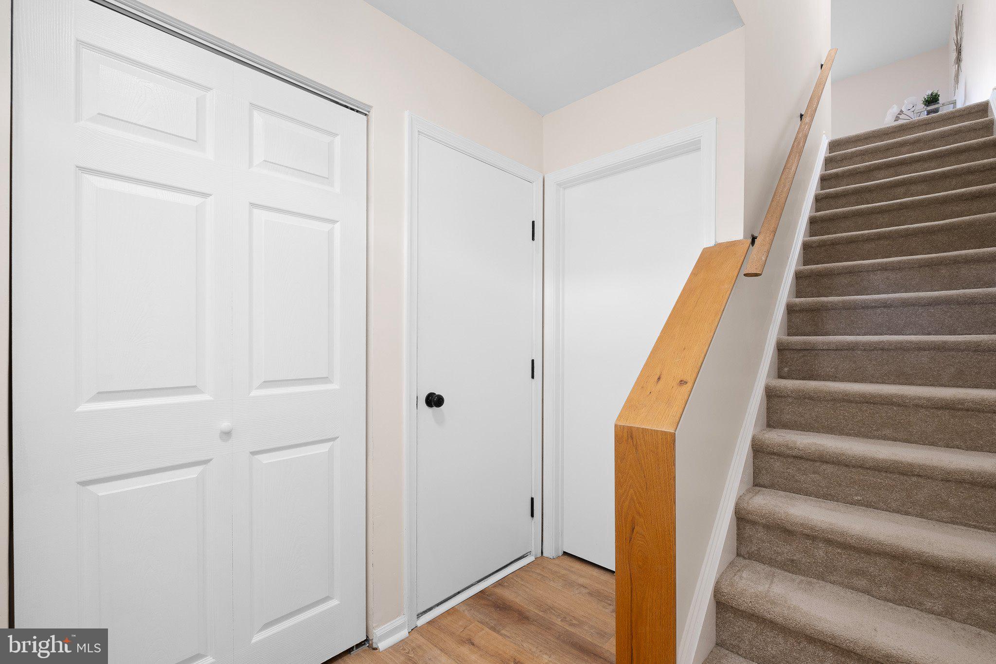 1050 Old Forge Road New Castle, DE 19720 - Photo 21 of 25 a view of staircase with wooden floor and white walls