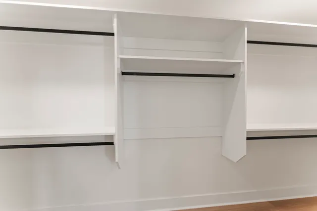 a view of a closet