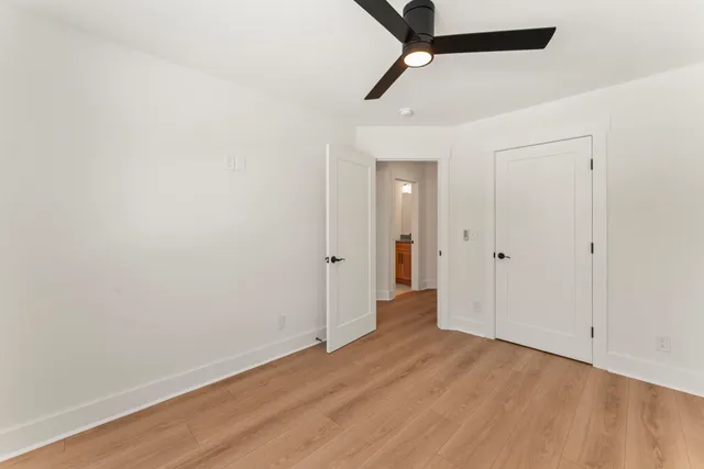 wooden floor in an empty room