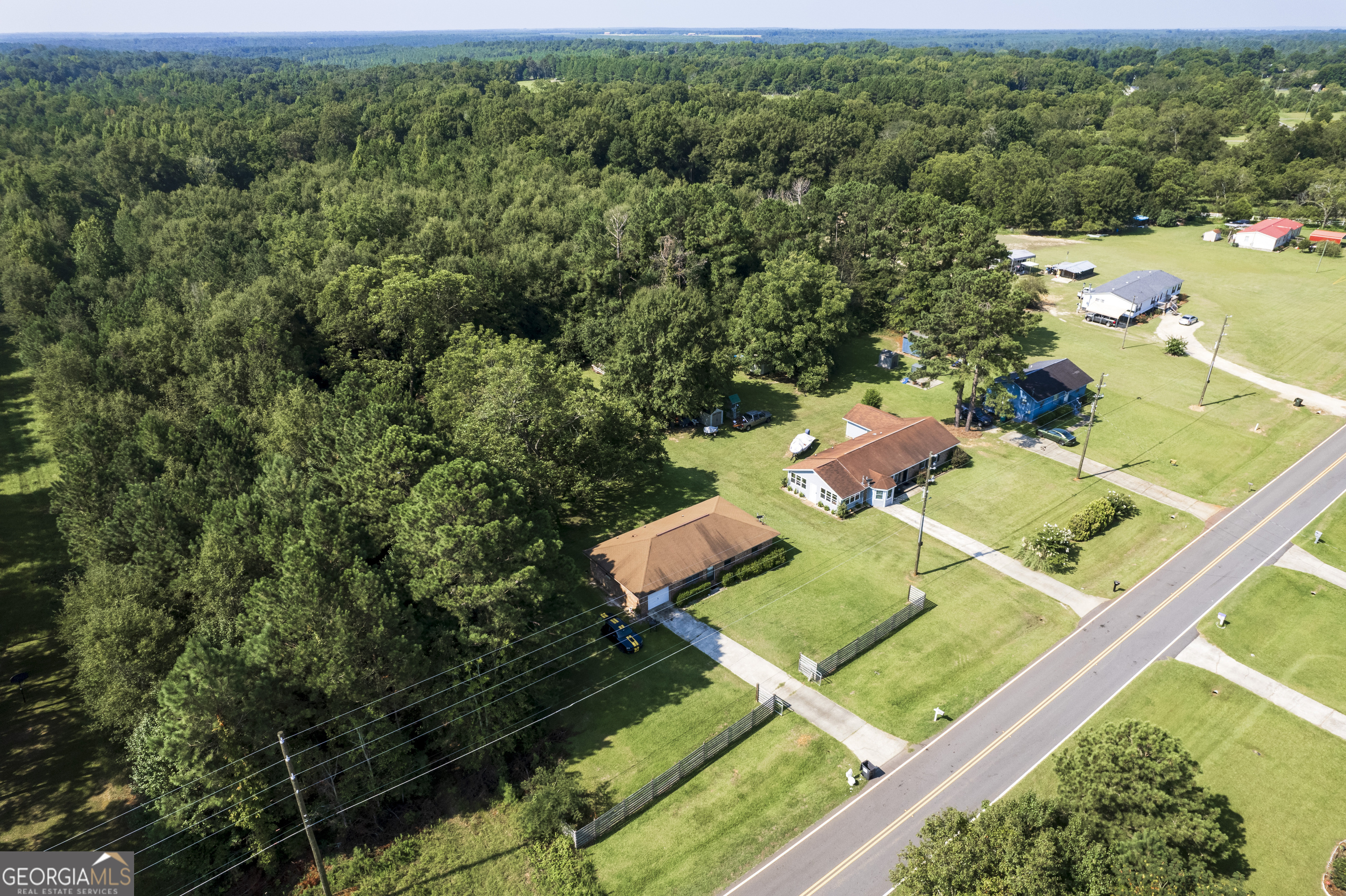 735 River Road Fort Valley, GA 31030 - Photo 6 of 10 an aerial view of a house