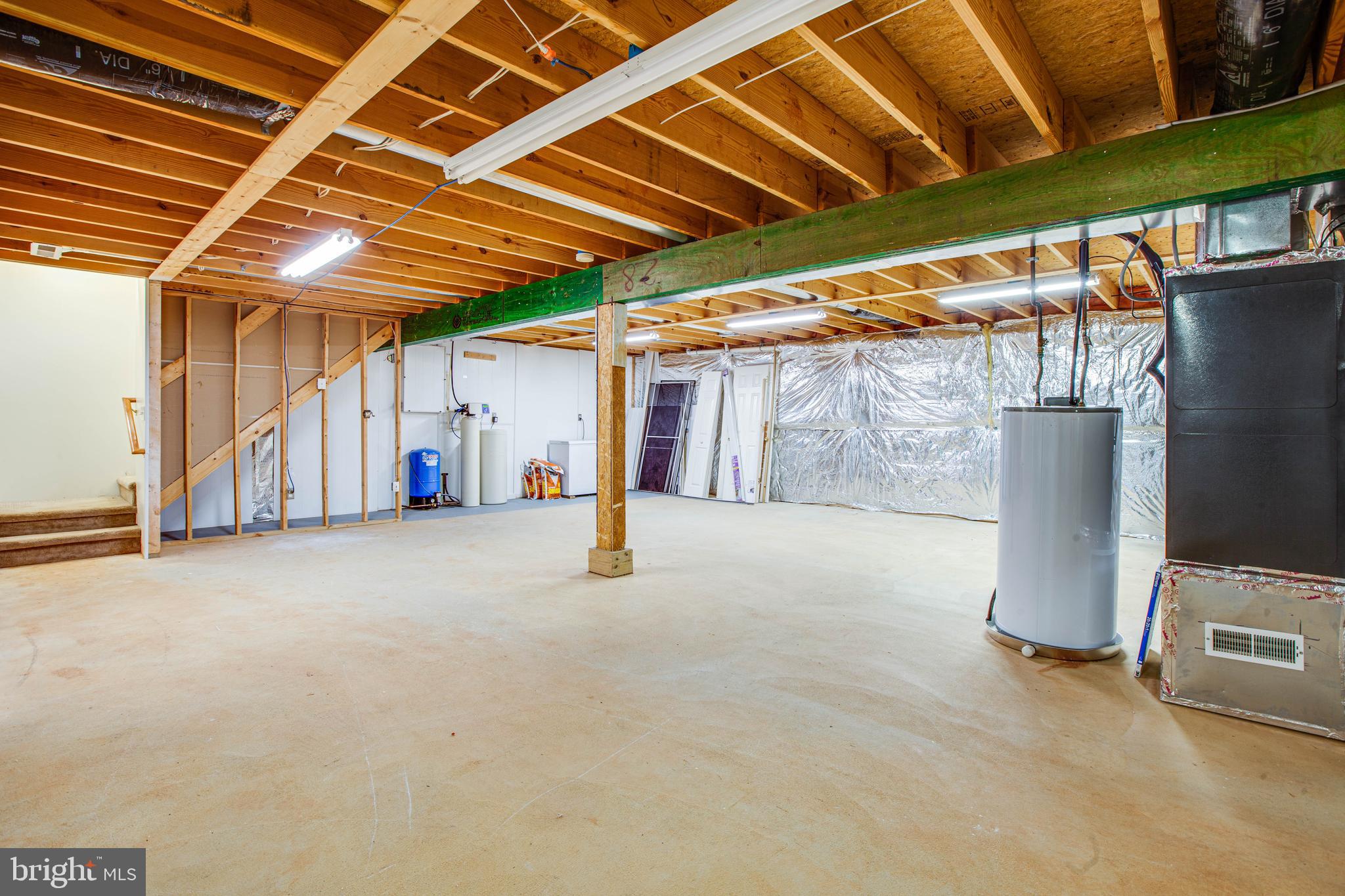750 Poplar Road Stafford, VA 22556 - Photo 30 of 60 Unfinished Basement waiting for your touch!