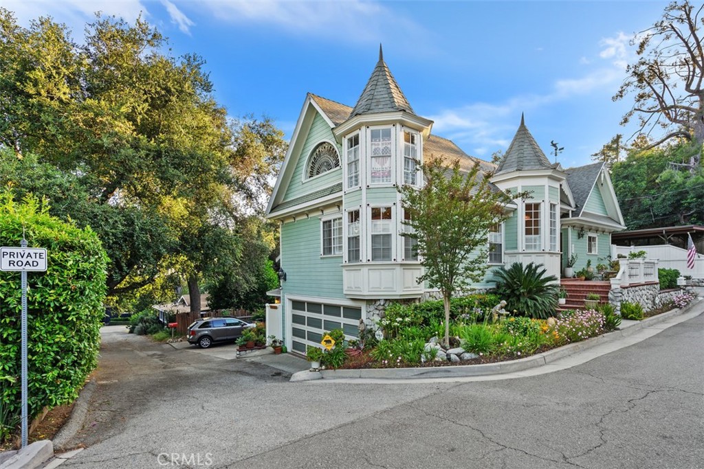 315 Old Ranch Road Sierra Madre, CA 91024 - Photo 3 of 42 front view of a house with a street