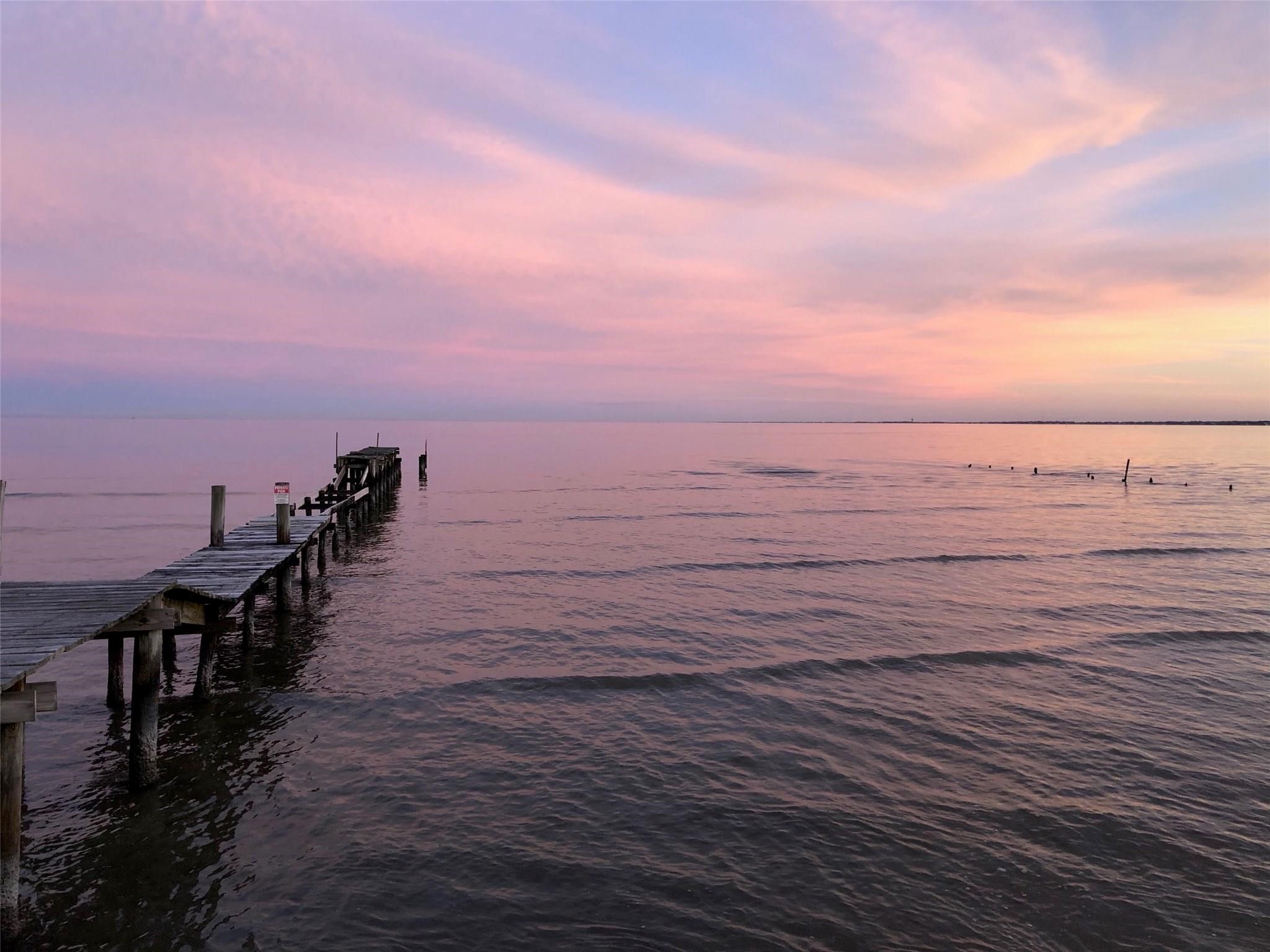 1506 Todville Road Seabrook, TX 77586 - Photo 2 of 8 Gorgeous view from private pier.