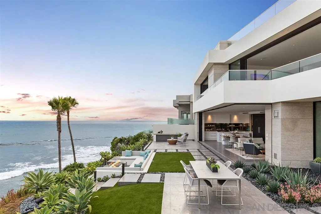 311 Sea Ridge Drive La Jolla, CA 92037 - Photo 1 of 25 a view of yard from deck with patio
