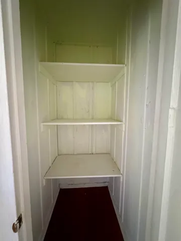a view of walk in closet