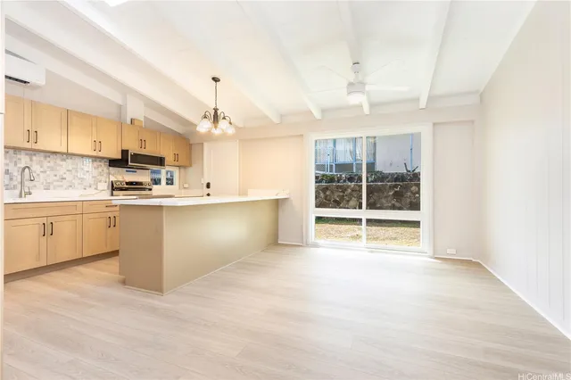 a bathroom with a bathtub sink a mirror and a shower