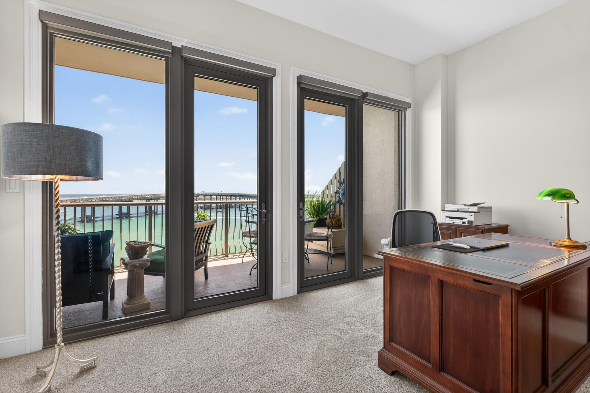 5 Calhoun Avenue, Unit 504 Destin, FL 32541 - Photo 24 of 64 Balcony Doors from Primary Suite