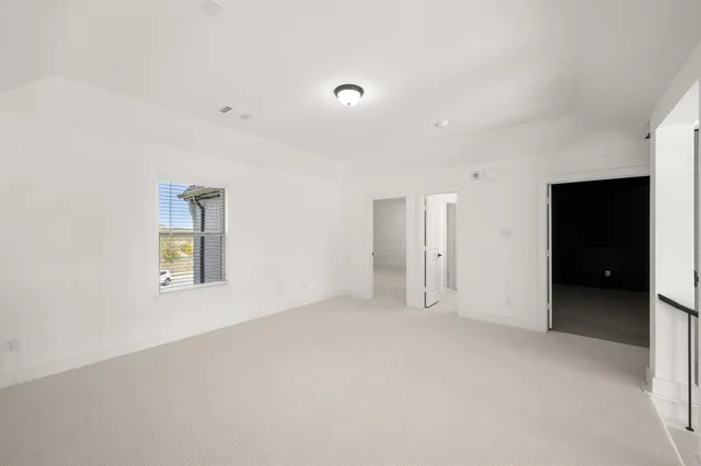 a view of empty room