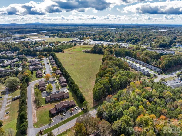 a view of a lot of trees and houses