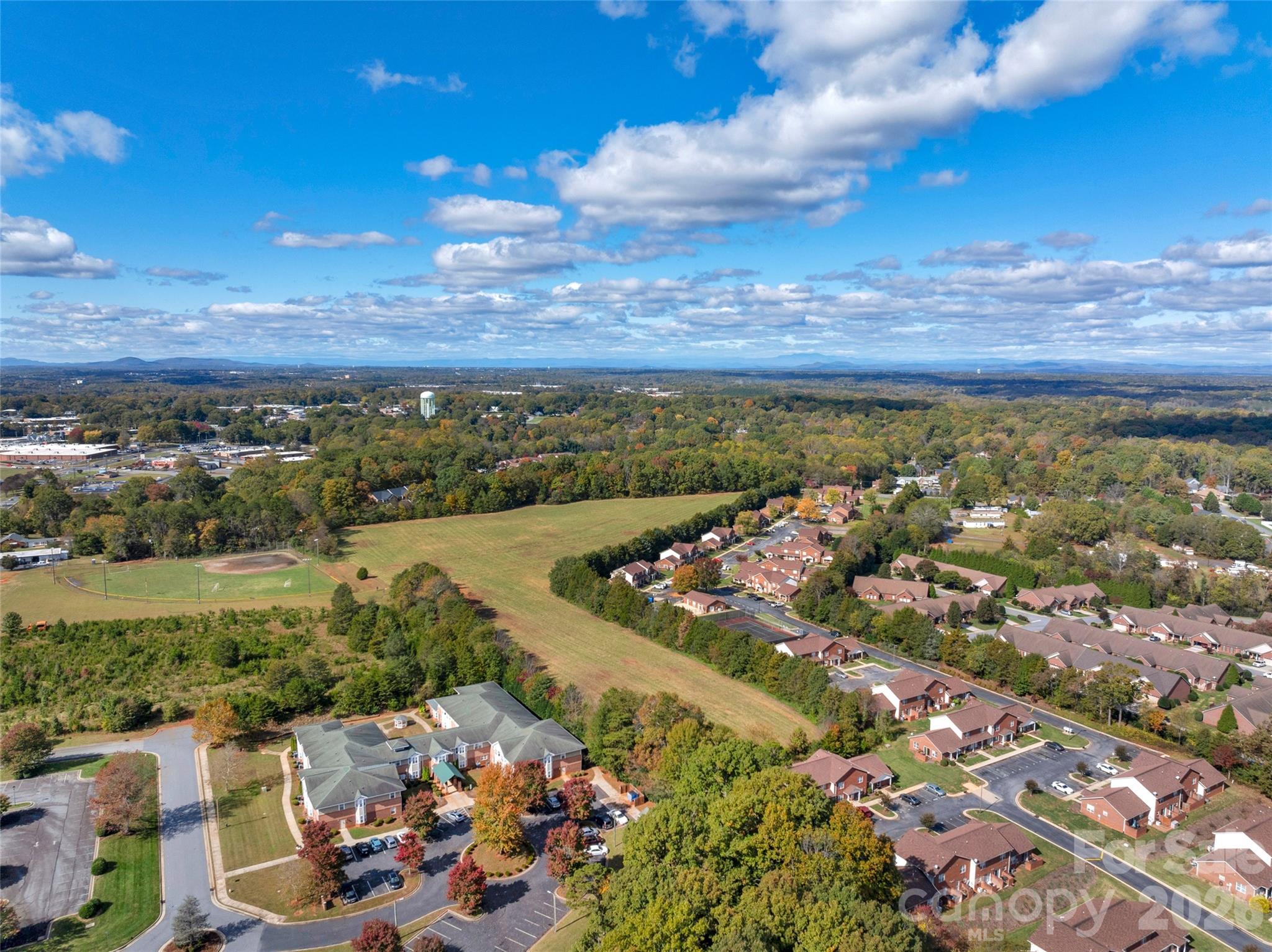406 Rock Barn Road Northeast Conover, NC 28613 - Photo 7 of 10 an aerial view of a city