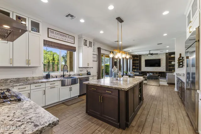 a room with storage and utility