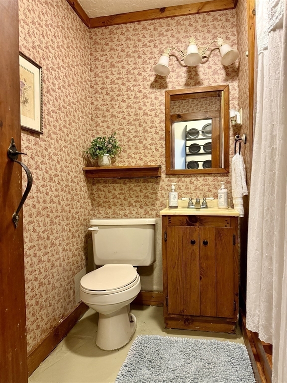 285 Brookfield Road Sturbridge, MA 01518 - Photo 24 of 42 a bathroom with a toilet and a sink