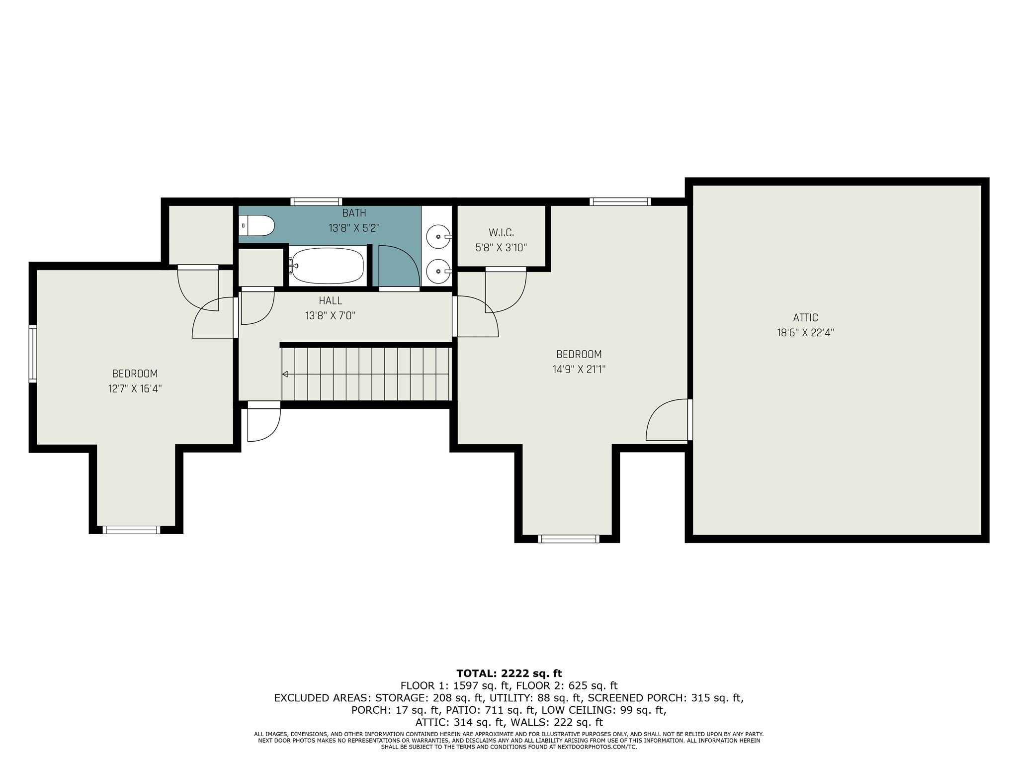 8019 Sharpview Drive Houston, TX 77036 - Photo 40 of 40 2nd Floor floorplan
