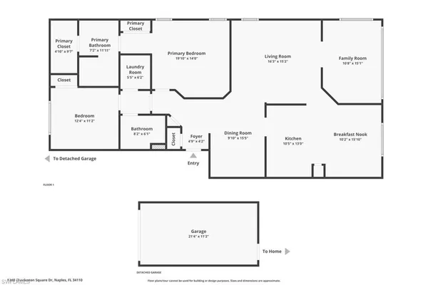 $389,000 | 1340 Charleston Square Drive, Unit 101, Naples, FL 34110