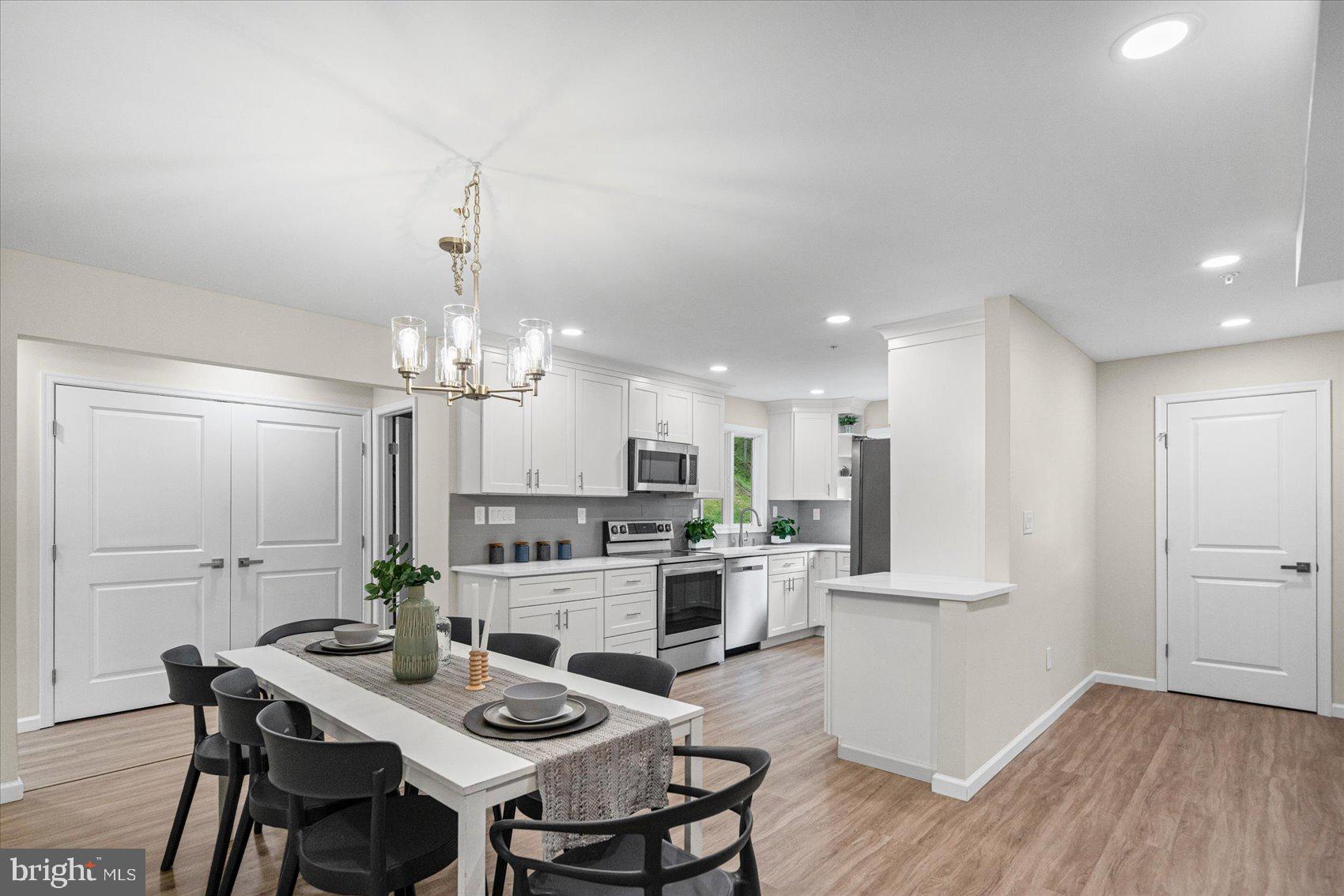 2056 Brown Road Finksburg, MD 21048 - Photo 12 of 45 Modern kitchen with elegant dining area.