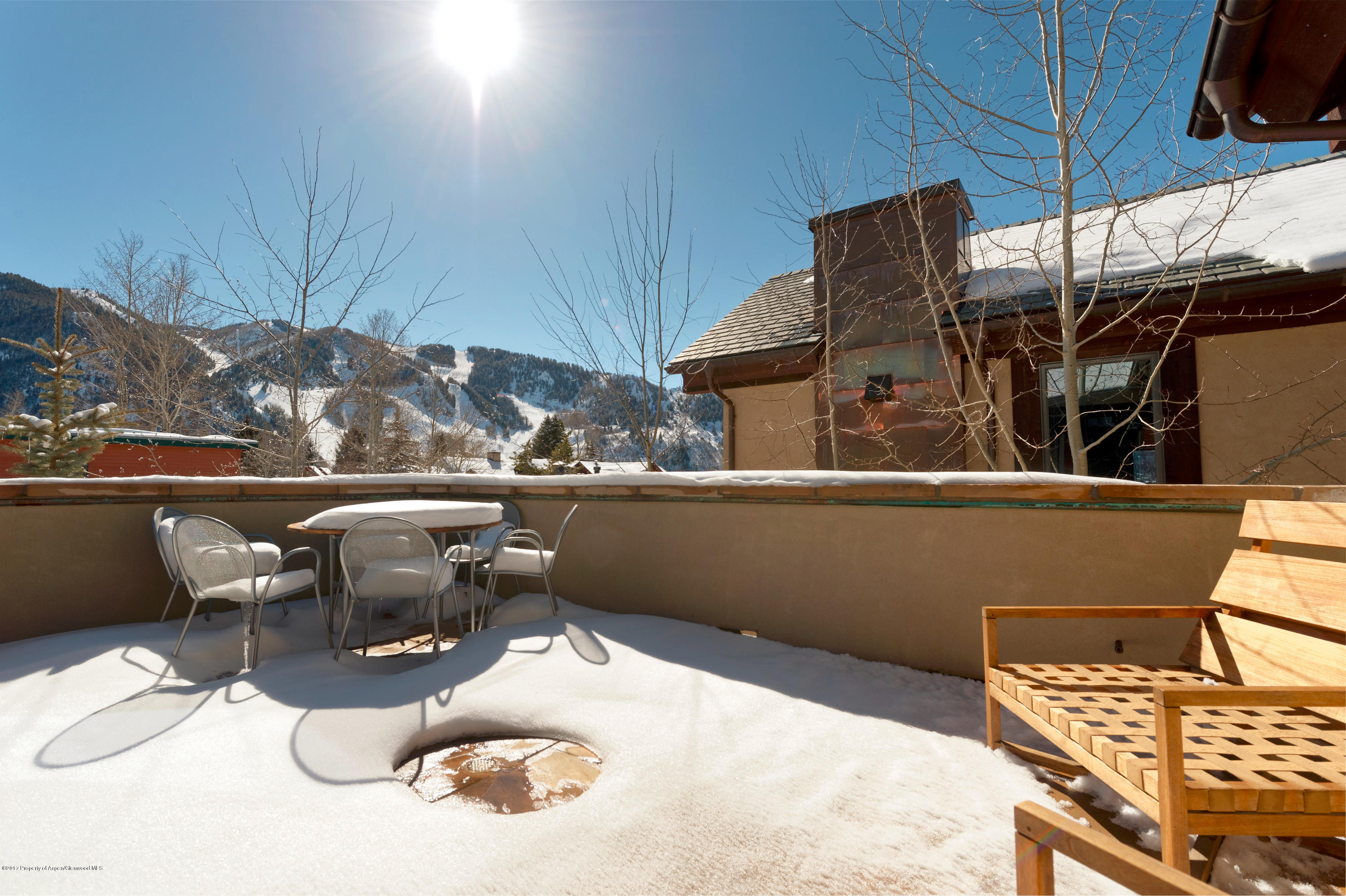 566 Race Street Aspen, CO 81611 - Photo 11 of 26 a view of balcony and patio