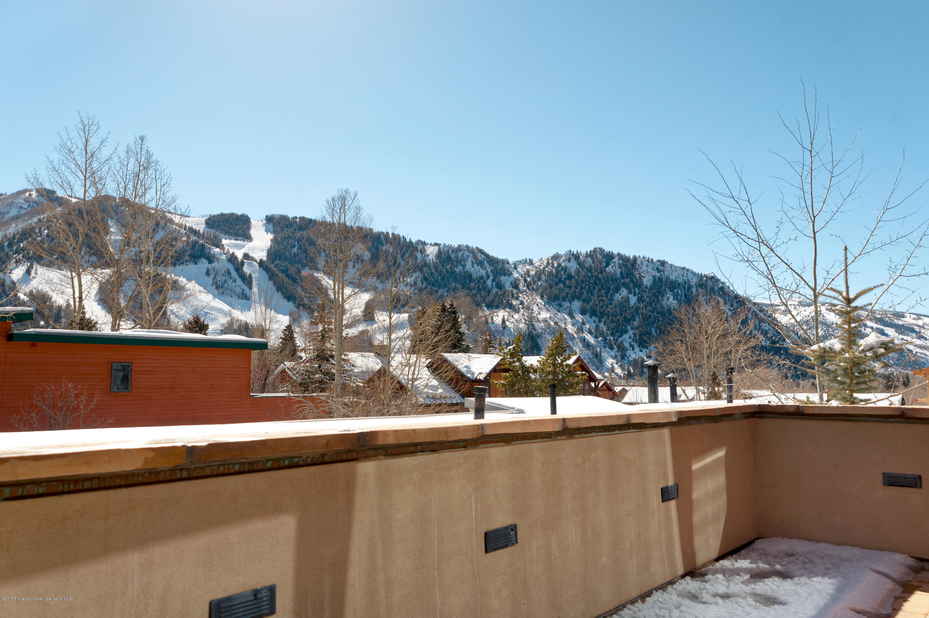 566 Race Street Aspen, CO 81611 - Photo 10 of 26 a view of a city from a balcony
